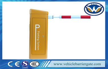 10 Millio Times Vehicle Barrier Gate , Ajustable Speed Boom Vehicle Barrier System