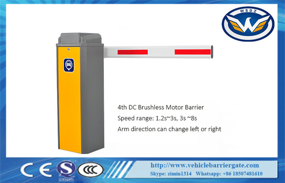 เครื่องอ่าน RFID Automatic Barrier Gate Loop Sensor DC Brushless Motor ประตูที่จอดรถ