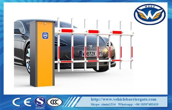 24V BLDC แขนกั้นประตูอัตโนมัติปรับความเร็วด้วยรั้วบูม