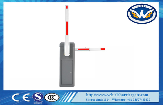 2 มอเตอร์ Barrier ที่จอดรถอัตโนมัติ RS485 24VDC Brushless Motor พร้อมแขนสองข้าง