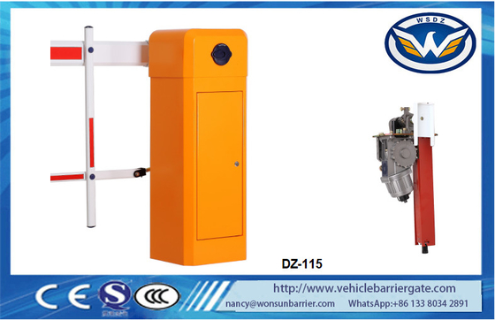 ประตูกั้นยานพาหนะ 5 ล้านชีวิต RS485 อินเตอร์เฟส Safety Boom Barrier พร้อมพัดลมระบายความร้อน