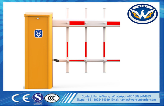 ประตูกั้นการเข้าถึงที่จอดรถความเร็วสูง Barrier Boom Barrier พร้อมแขน 6m