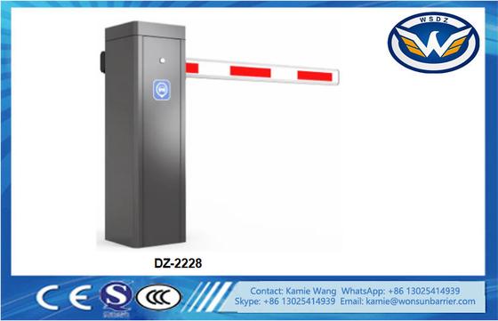 สิ่งกีดขวางถนนมอเตอร์ไร้แปรงถ่าน 24V DC ประตูกั้นที่จอดรถอัจฉริยะที่ไม่ใช่สปริง