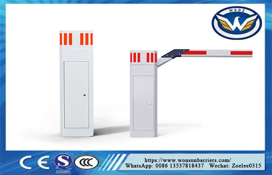 IP54 ความเร็วสูง Toll Boom Barrier 0.6s-6s อุณหภูมิการทํางาน -30°C ~ +65°C