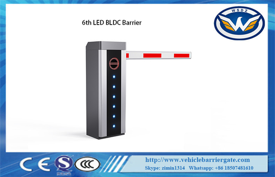 DC24V Brushless Motor Parking Barrier Gate 6th BLDC มอเตอร์ LED ไฟโฮสไซด์
