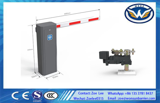 DC 24V ประตูป้องกันอัจฉริยะออมสินด้วยความเร็วปรับได้ 2.5s-6s DZ-2212