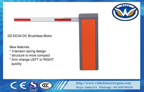 อุปสรรคด้านความปลอดภัยที่จอดรถ DC24V 2 สปริงสำหรับทิศทางแขน 6 เมตรเปลี่ยนง่าย
