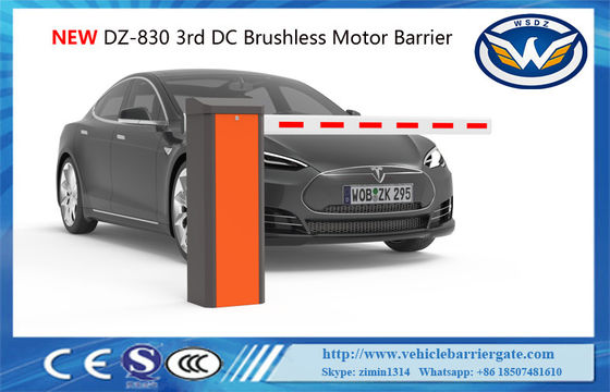 DC Brushless Motor Intelligent Barrier Gate ความเร็ว Adjustale สำหรับระบบที่จอดรถ