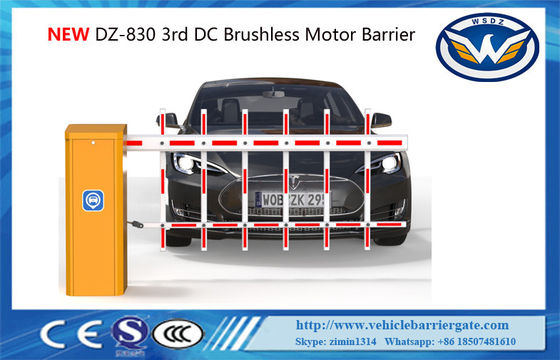 160W Bidirection 4m สองรั้วที่จอดรถประตูกั้น 24V DC Motor Remote Control