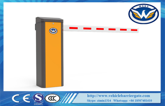 6M Telescopic Arm Vehicle Barrier Gate รีโมทคอนโทรลไร้สาย IP44 Protection