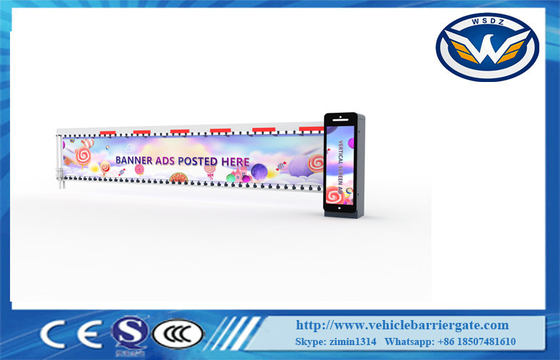 24VDC Brushless Motor Advertising แขนกั้นประตูรั้วอัจฉริยะ
