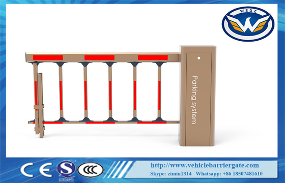 แผ่นรีดเย็น Driveway Barrier Gates DC Brushless Motor สำหรับที่จอดรถ