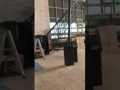 ขนาดสูงสุด 12m ประตูกั้นจอดรถ