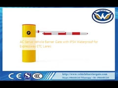 AC Servo Vehicle Barrier Gate with IP54 กันน้ําสําหรับทางด่วน ETC Lane