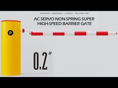 DZ-SF-2328 AC Servo Barrier Gate ความเร็วในการทํางาน 0.2-3s สําหรับการไหลของจราจรสูง